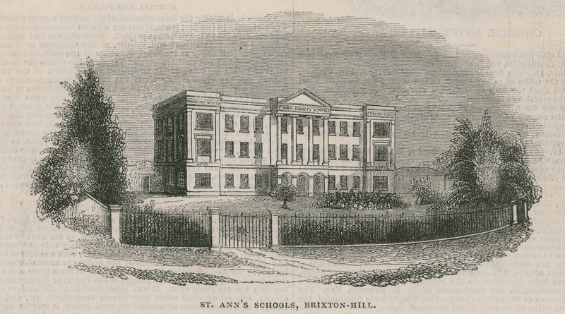 Scuole di St Anns a Brixton Hill da English School