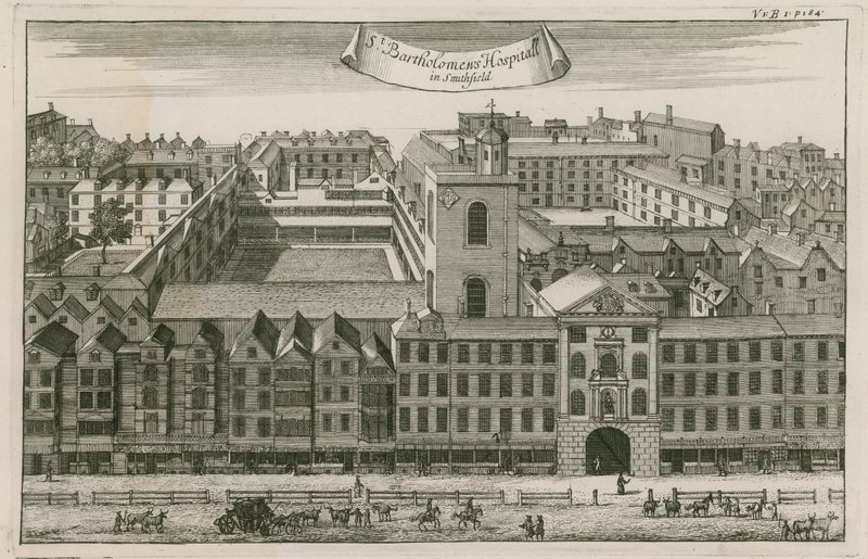 Ospedale di San Bartolomeo, Smithfield da English School