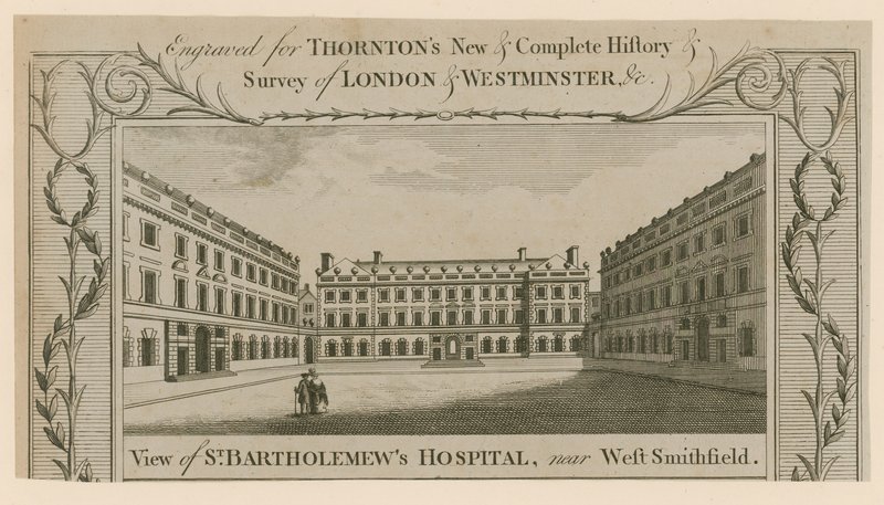 Ospedale di San Bartolomeo, Smithfield da English School