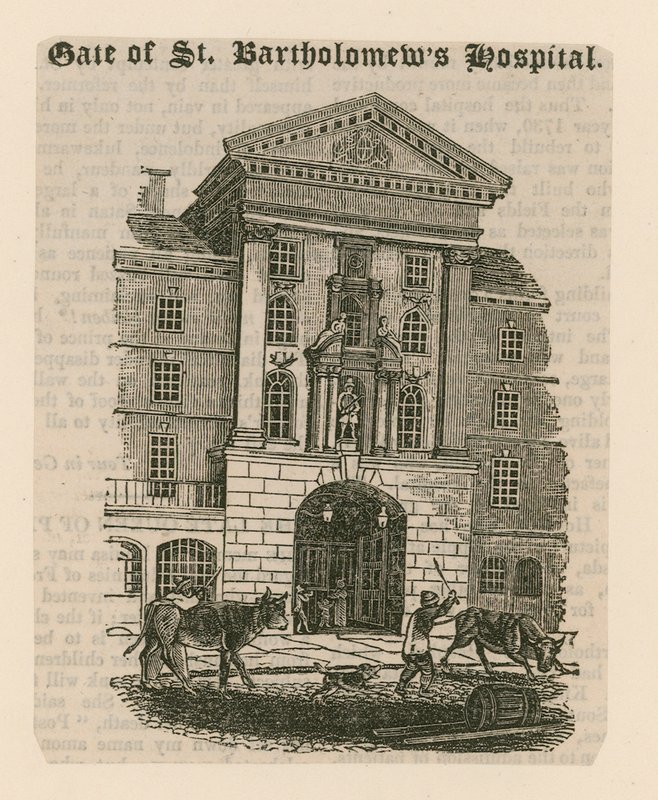 Ospedale di San Bartolomeo, Smithfield da English School