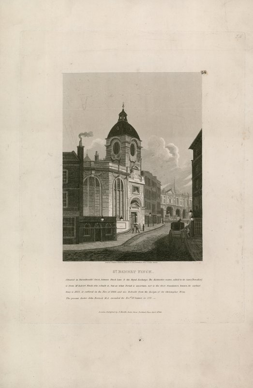 San Bennet Finck, Threadneedle Street, Londra da English School
