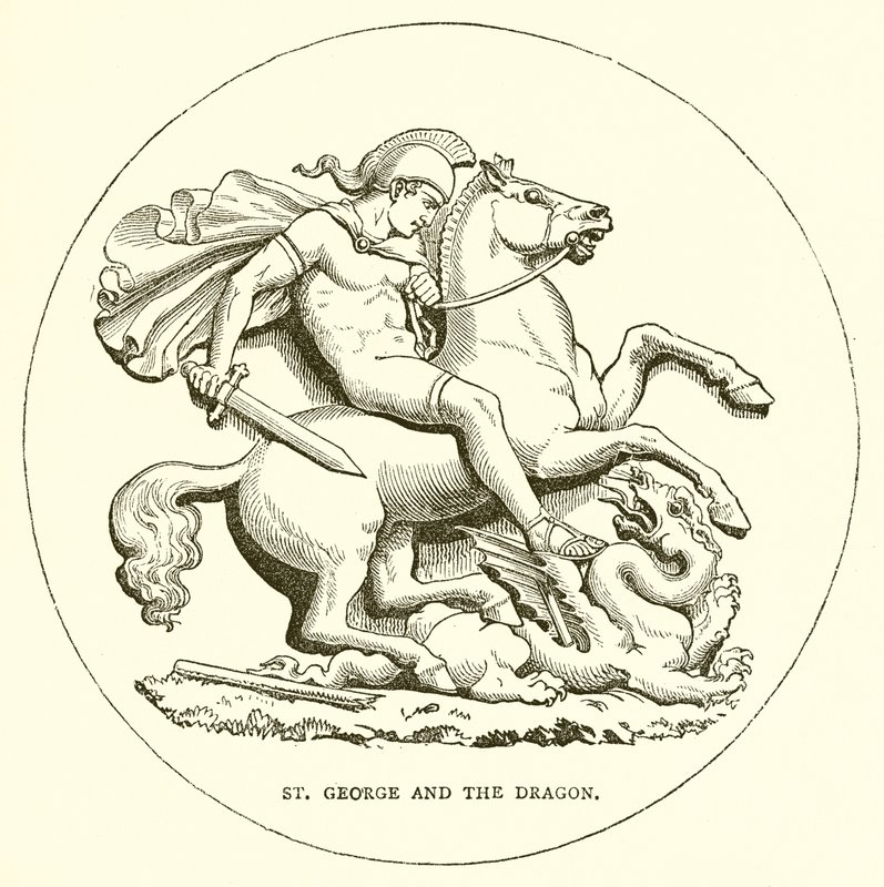 San Giorgio e il drago da English School