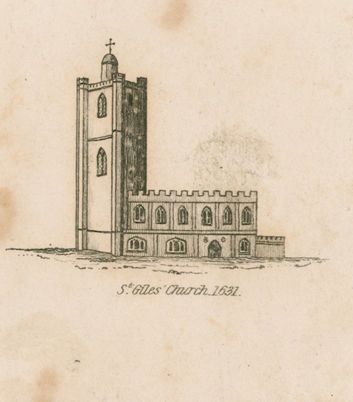 Chiesa di St Giles, 1631 da English School