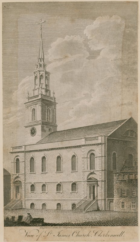 Chiesa di San Giacomo, Clerkenwell da English School