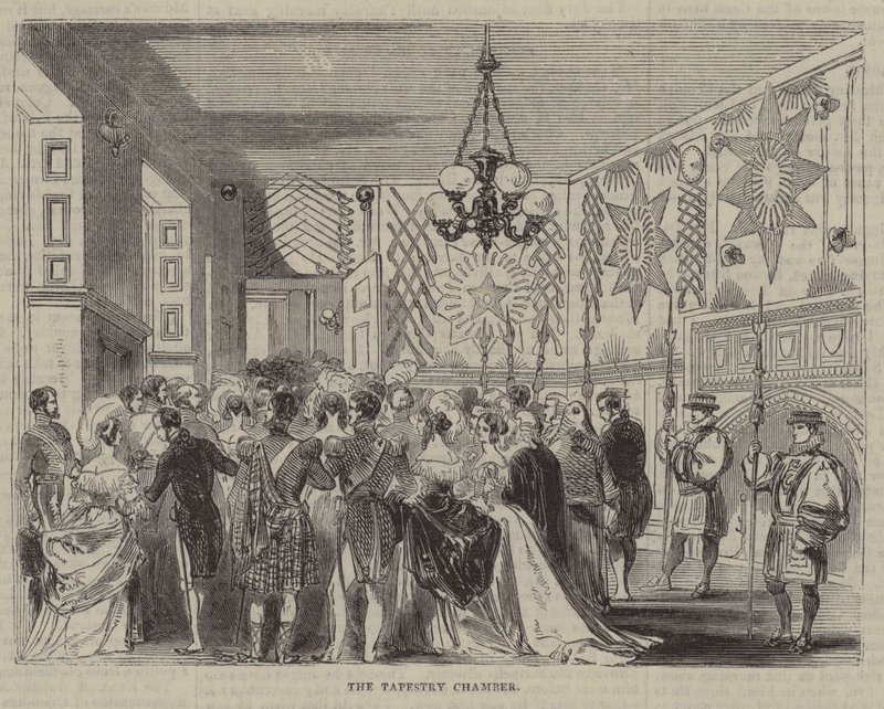 Palazzo di St James, Londra, La Sala degli Arazzi, Un Salotto da English School