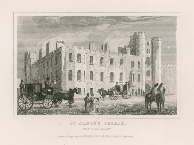 Palazzo di St James a Pall Mall da English School