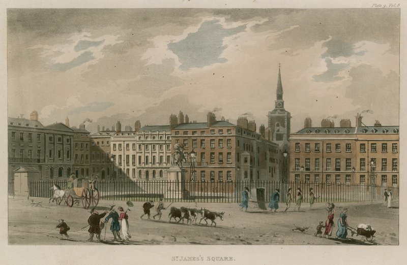 St Jamess Square, Londra da English School