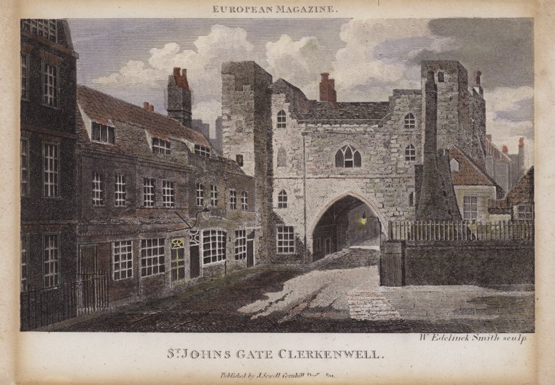 Porta di San Giovanni, Clerkenwell, Londra da English School