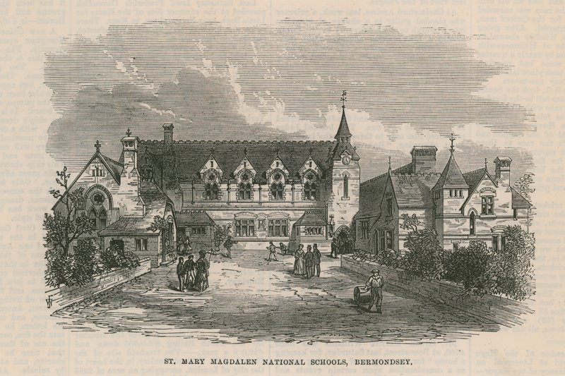 Scuole nazionali di St Mary Magdalen a Bermondsey da English School