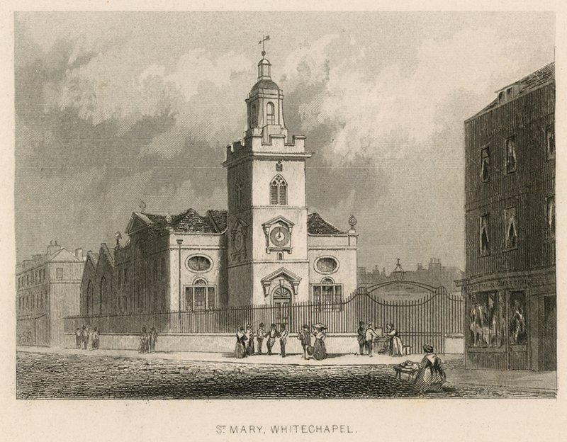 Santa Maria, Whitechapel, Londra da English School