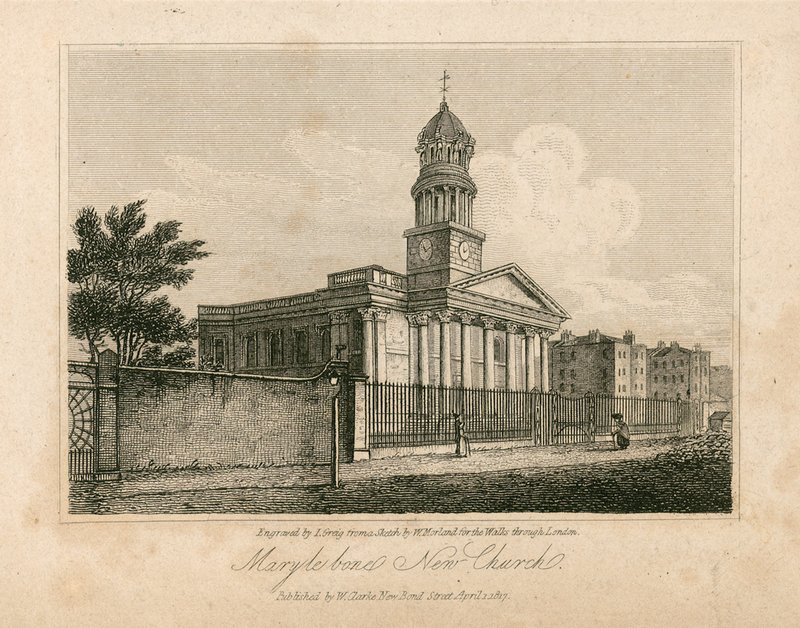 Chiesa di St Marylebone, Londra da English School