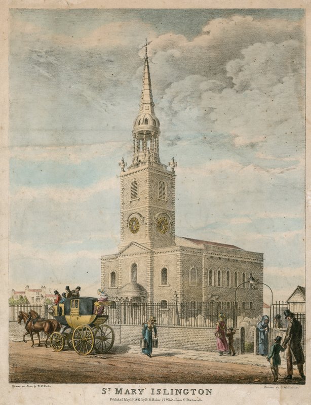 Santa Maria (nuova chiesa), Islington da English School