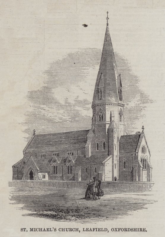 Chiesa di San Michele, Leafield, Oxfordshire da English School