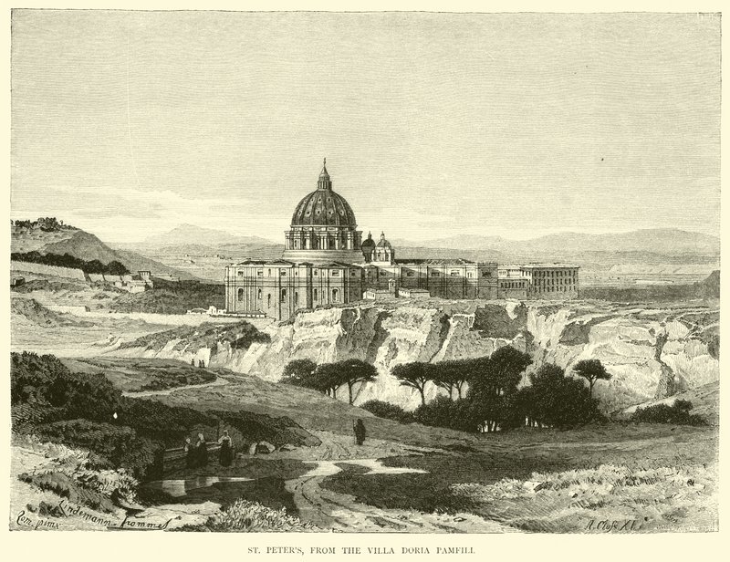 San Pietro, dalla Villa Doria Pamphili da English School