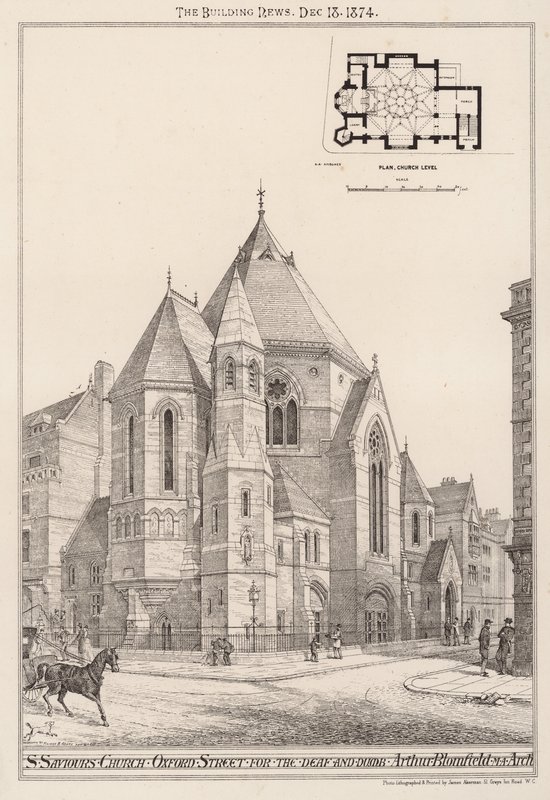 Chiesa di San Salvatore, Oxford Street, per sordi e muti da English School