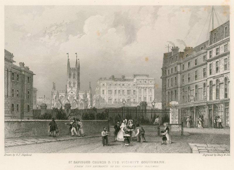 Chiesa di San Salvatore, Southwark da English School