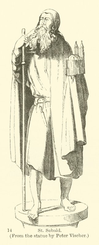 San Sebaldo, dalla statua di Peter Vischer da English School