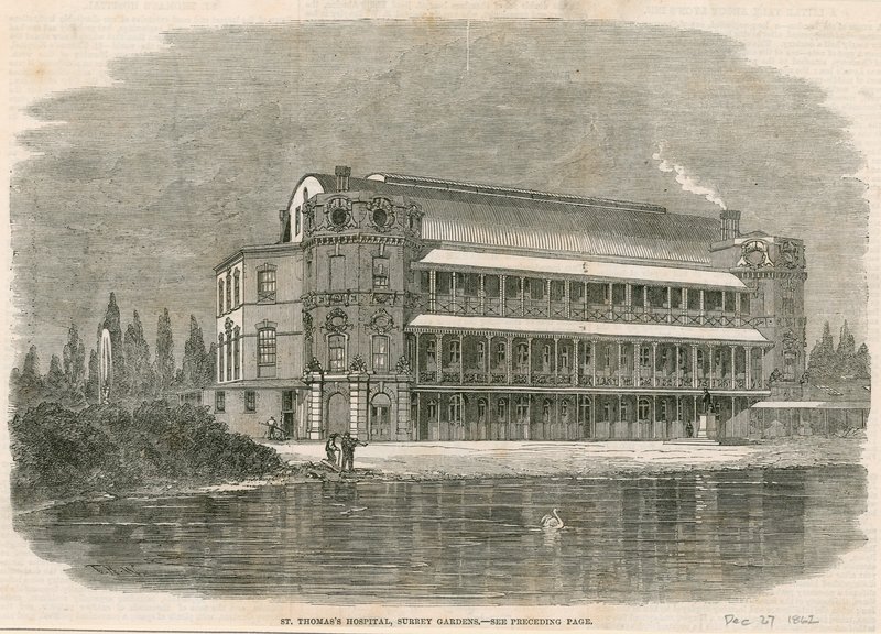 Ospedale di San Tommaso, Surrey Gardens, Londra da English School