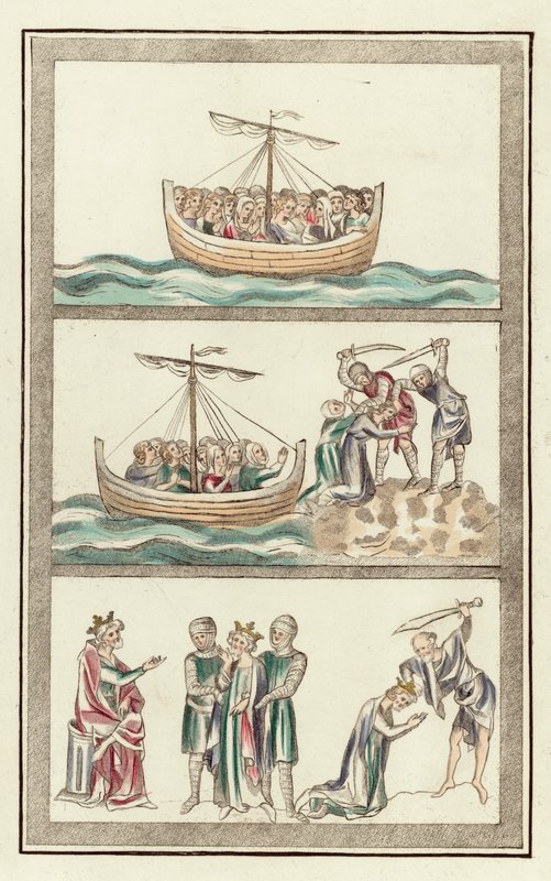 Santa Orsola con le sue compagne vergini, martirio di Santa Orsola, martirio di Sant