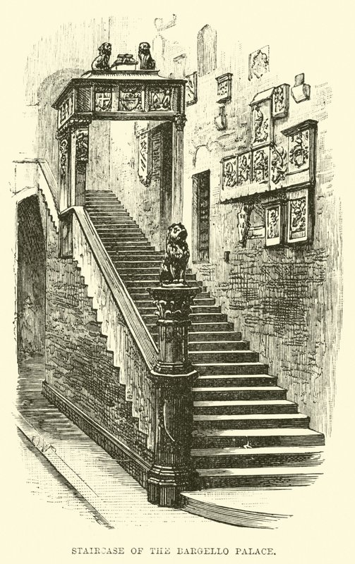 Scala del Palazzo del Bargello da English School