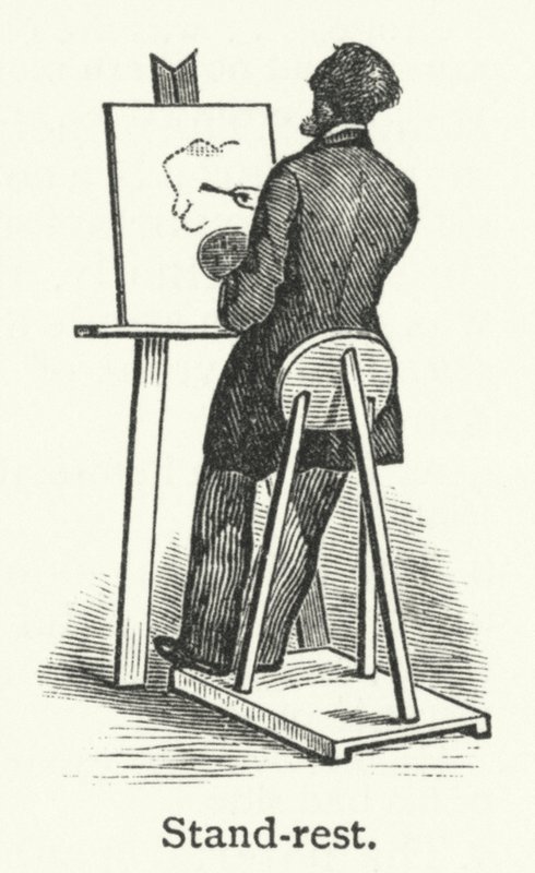 Cavalletto (incisione) da English School