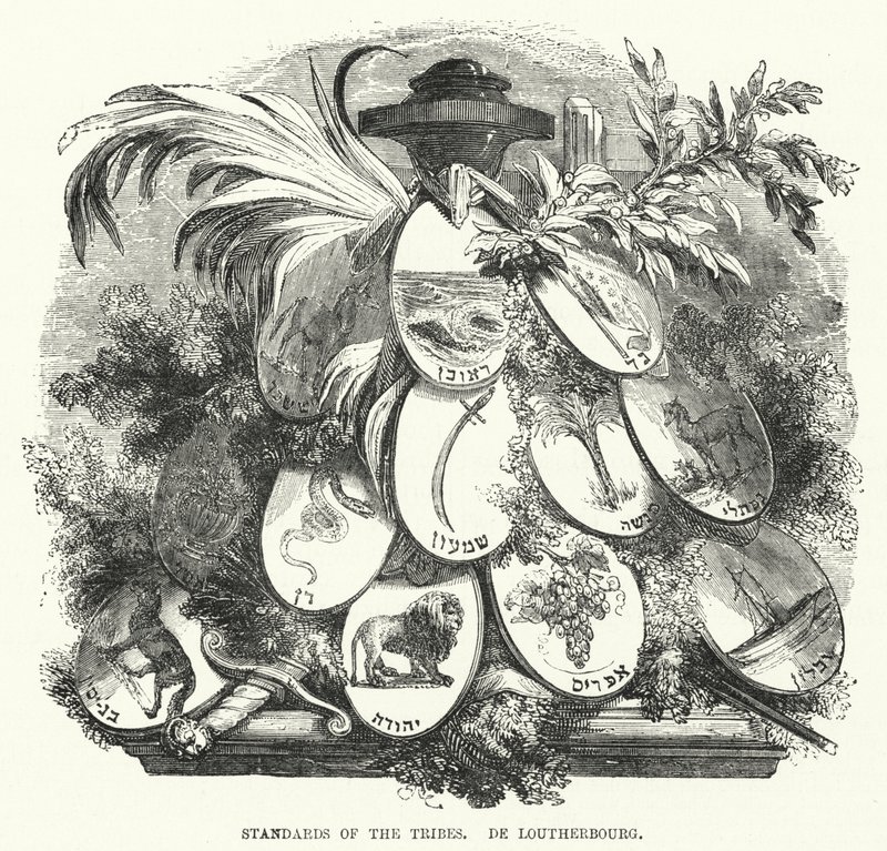 Stendardi delle tribù, De Loutherbourg da English School