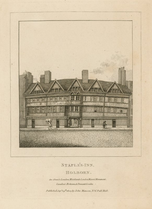 Staples Inn, Holborn da English School