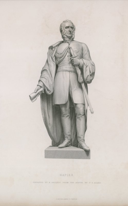 Statua di Charles James Napier da English School