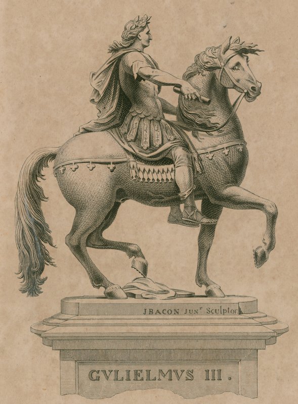 Statua di Re Guglielmo III, in St James