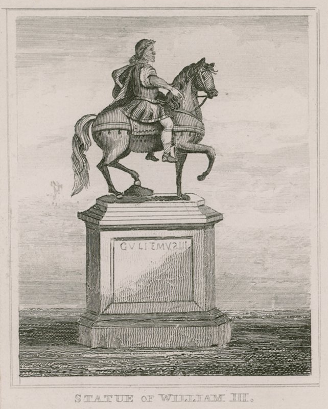 Statua di Re Guglielmo III, in St James
