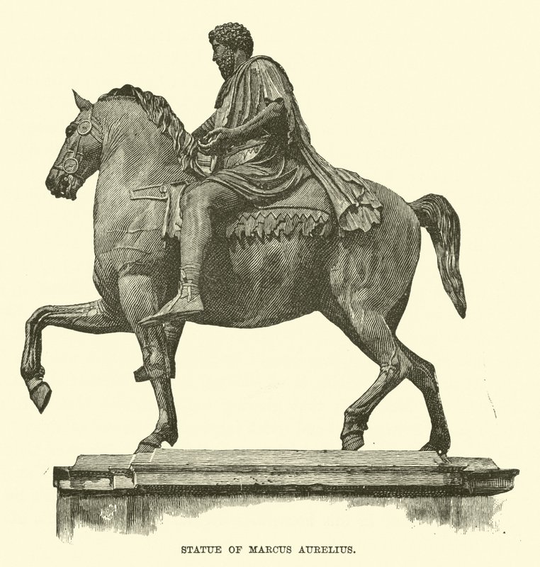 Statua di Marco Aurelio da English School