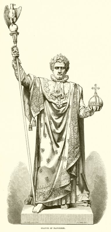 Statua di Napoleone da English School