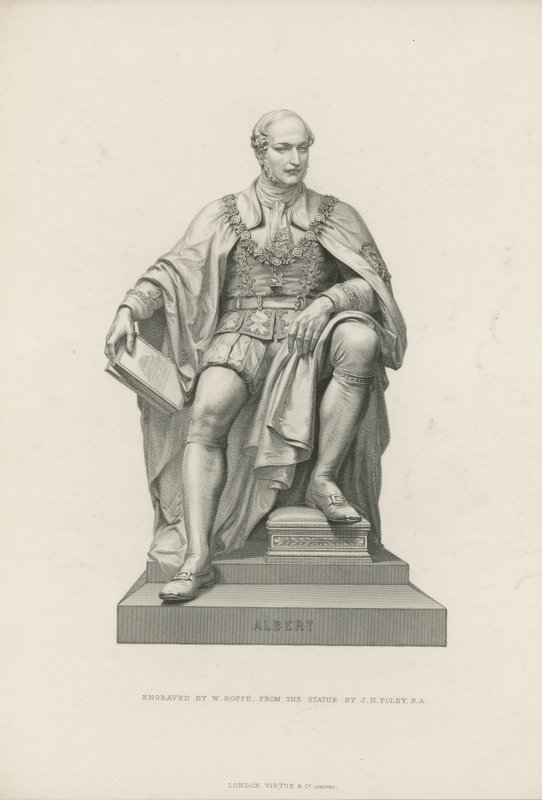 Statua del Principe Alberto da English School