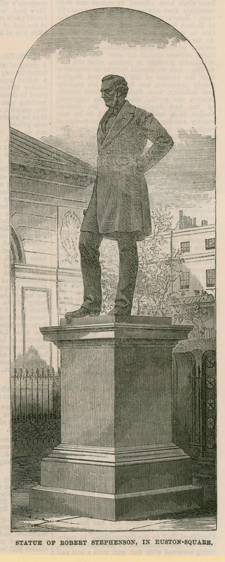 Statua di Robert Stephenson da English School
