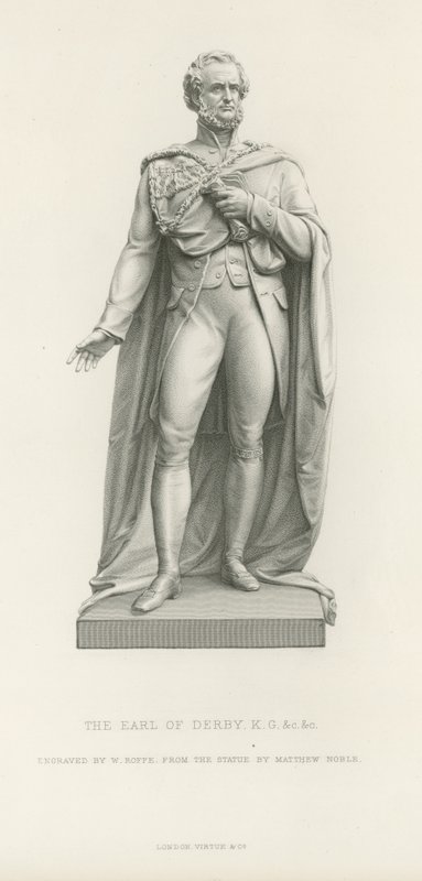 Statua del conte di Derby da English School