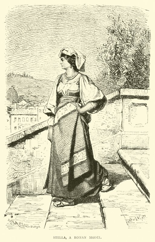 Stella, una modella romana da English School