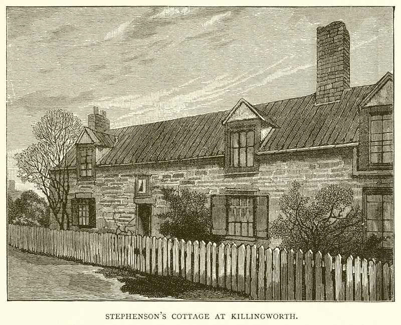 Cottage di Stephenson a Killingworth da English School