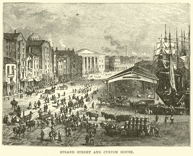 Strand Street e Custom House da English School
