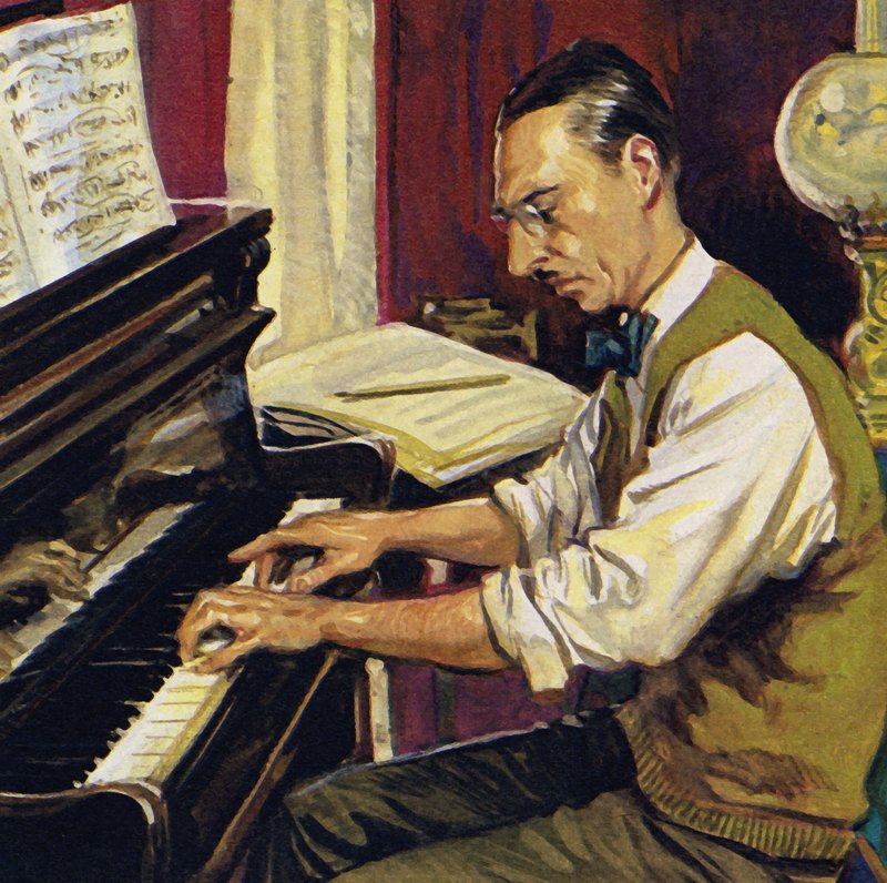 Stravinsky prese alcune lezioni da Rimsky-Korsakov da English School