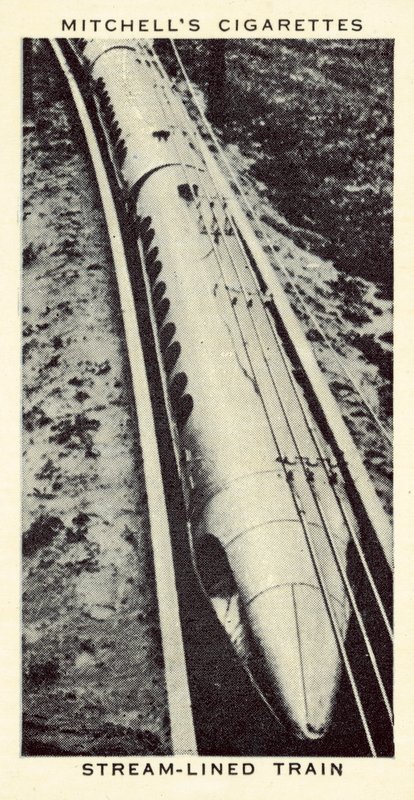 Treno Aerodinamico (litografia) da English School