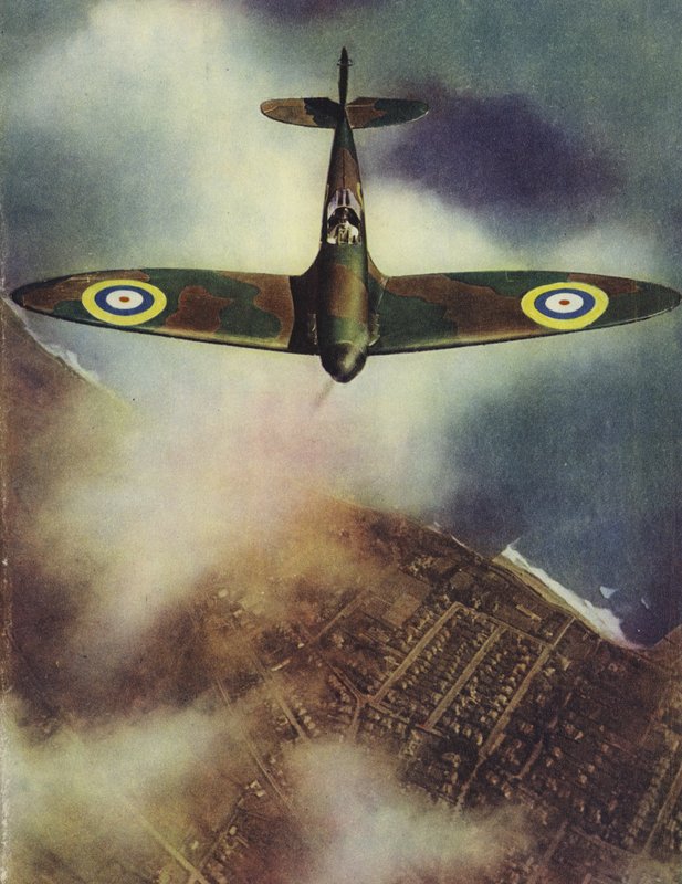 Supermarine Spitfire, c1940 da English School