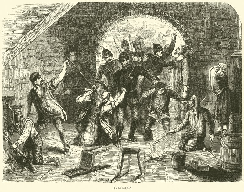 Sorpreso, gennaio 1871 da English School