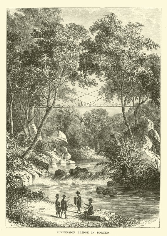 Ponte Sospeso nel Borneo da English School