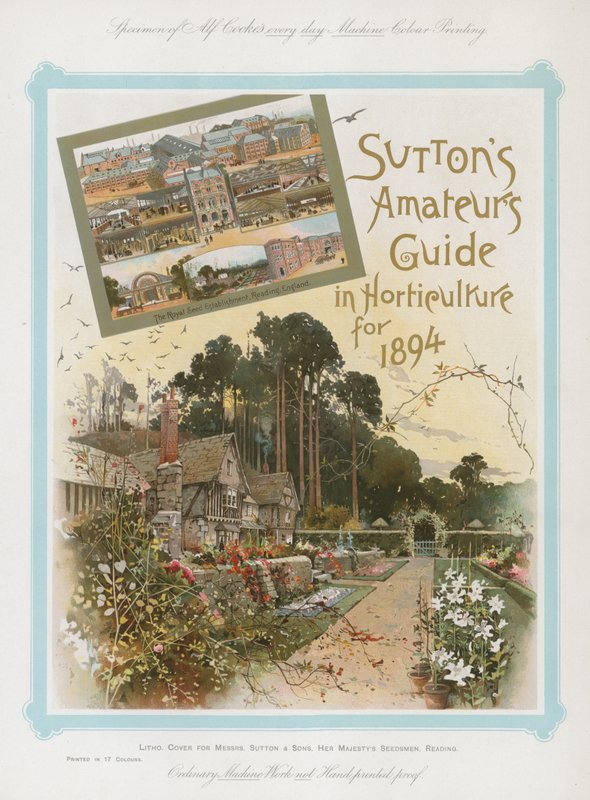 Guida per dilettanti di Sutton in orticoltura per il 1894 da English School