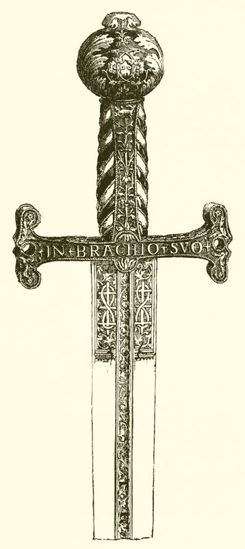 Spada del Re Francesco I da English School