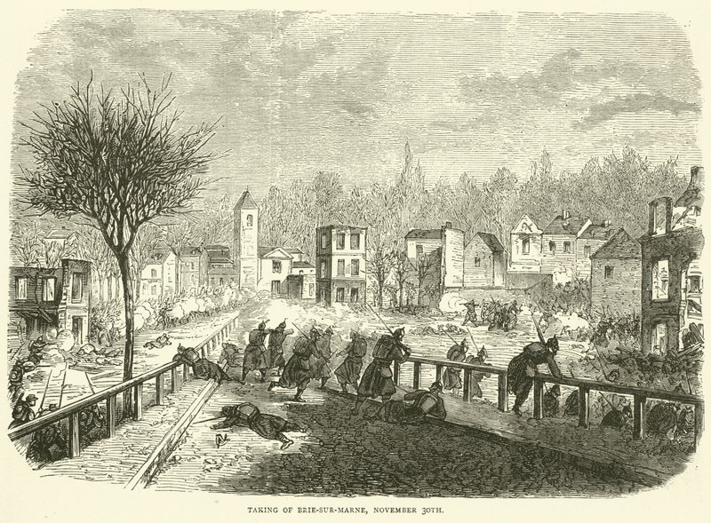 Presa di Brie-sur-Marne, 30 novembre, novembre 1870 da English School