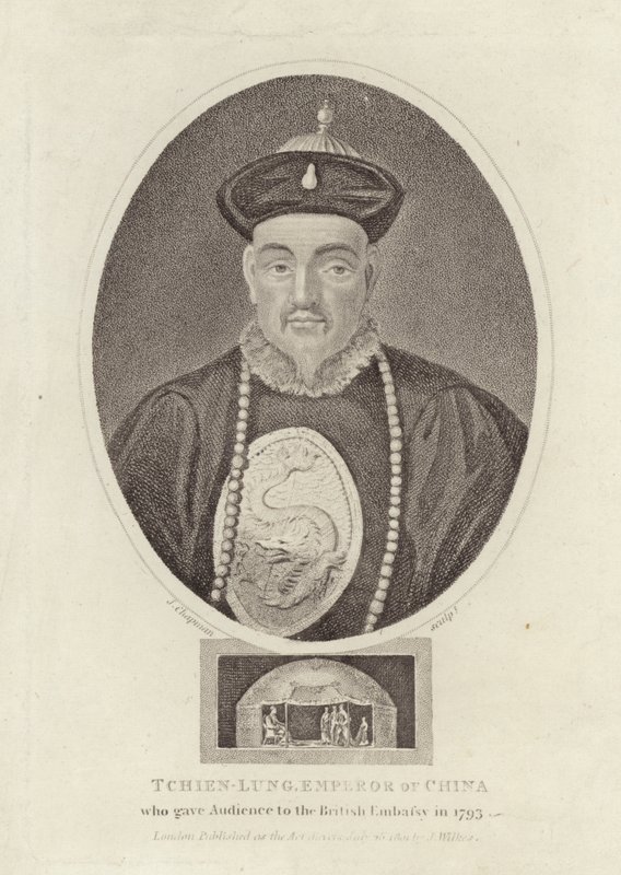 Tchien Lung, Imperatore della Cina da English School