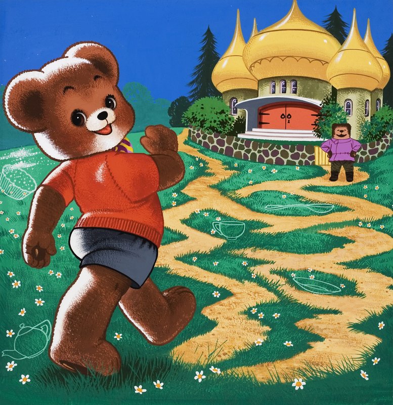 Orso di peluche (con oggetti nascosti) da English School
