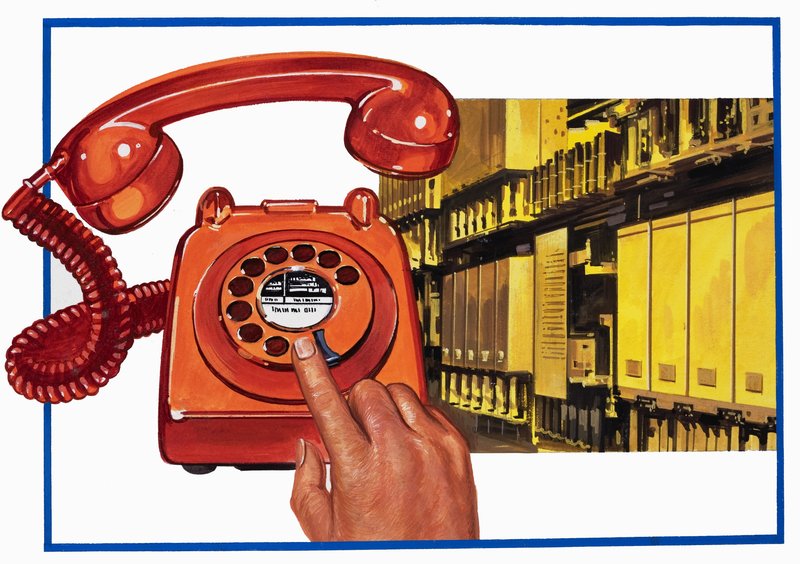 Telefono e centralino telefonico da English School