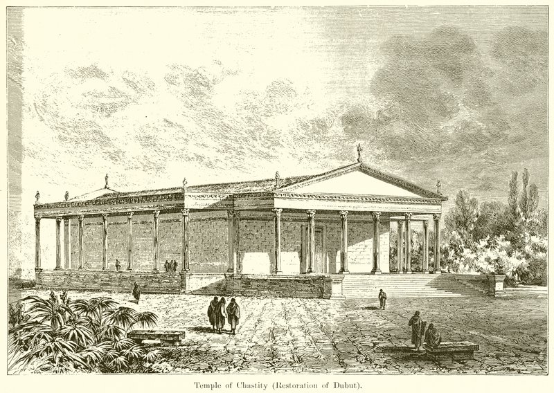 Tempio della Castità (Restaurato da Dubut) da English School